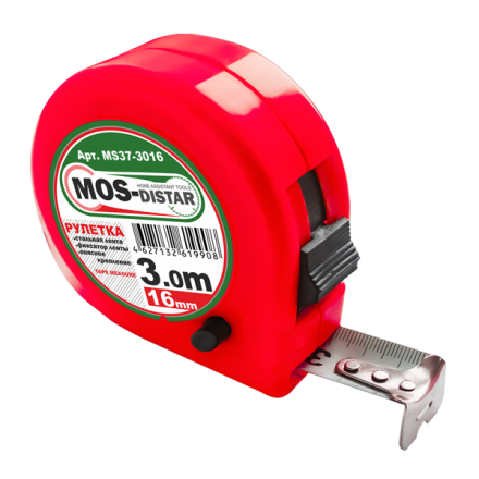 Рулетка измерительная MOS-DISTAR MS37-7525 купить в Надыме