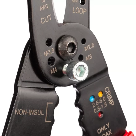 Многофункциональный стриппер КВТ WS-01F для снятия изоляции с проводов 0.5–4.0 мм (101541) купить в Надыме