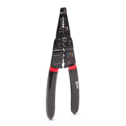 Многофункциональный стриппер КВТ WS-01F для снятия изоляции с проводов 0.5–4.0 мм (101541) купить в Надыме