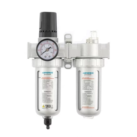 Блок подготовки воздуха регулятор-фильтр-лубрикатор G804 1/2" GROSS 57451 купить в Надыме