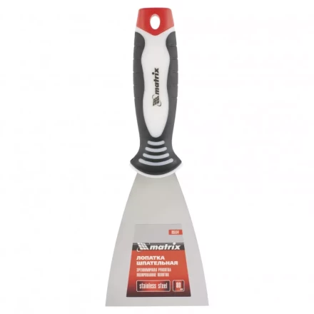 Шпательная лопатка из нержавеющей стали 150 мм трехкомпонентная ручка Matrix 85538 купить в Надыме