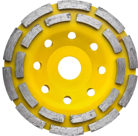 Чашка STAYER "PROFESSIONAL" алмазная сегментная двухрядная, высота 22,2мм, 125мм 33381-125 купить в Надыме