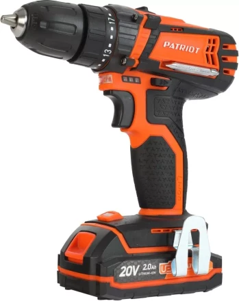 Дрель-шуруповерт аккумуляторная PATRIOT BR 201UES в кейсе купить в Надыме