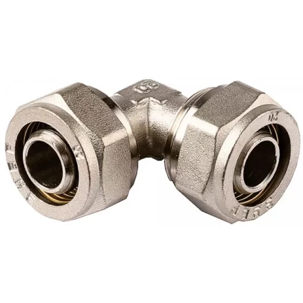 Уголок ЗУБР соединительный, цанга-цанга, 16х16х2,0, никель 51408-16 купить в Надыме