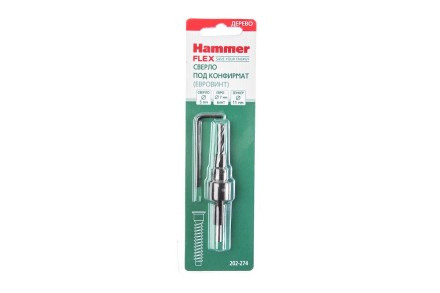 Сверло по дереву HAMMER Ф5х70мм (202-274 DR WD DBL FLUTE) купить в Надыме