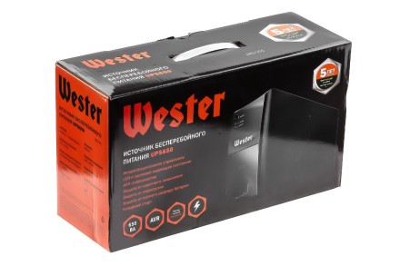 Устройство бесперебойного питания WESTER UPS650 купить в Надыме