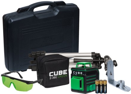 Нивелир лазерный ADA Cube 2-360 Home Green Ultimate Edition купить в Надыме
