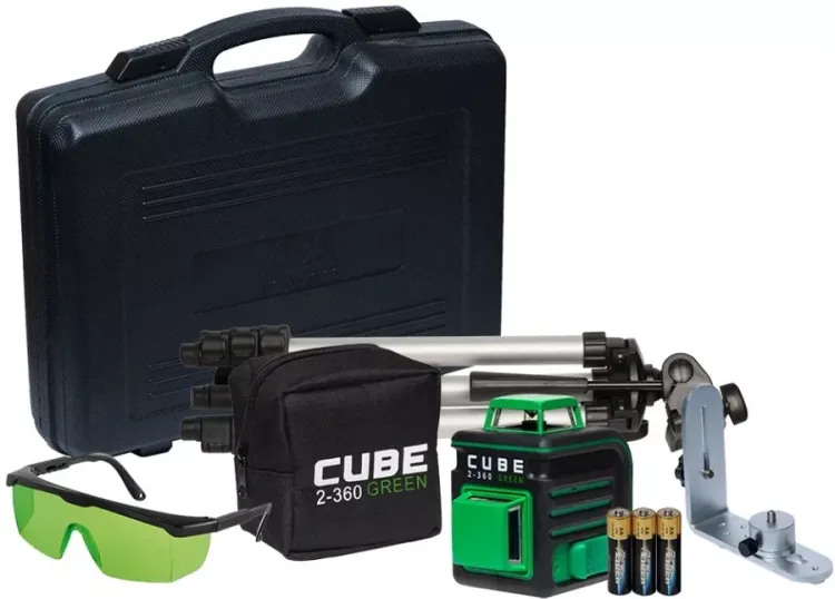 Нивелир лазерный ADA Cube 2-360 Home Green Ultimate Edition купить в Надыме