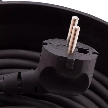 Удлинитель силовой 30 м Сибртех 95863, 16А, тип УХ10, ПВС, на кабельной катушке, 4 розетки без заземления купить в Надыме