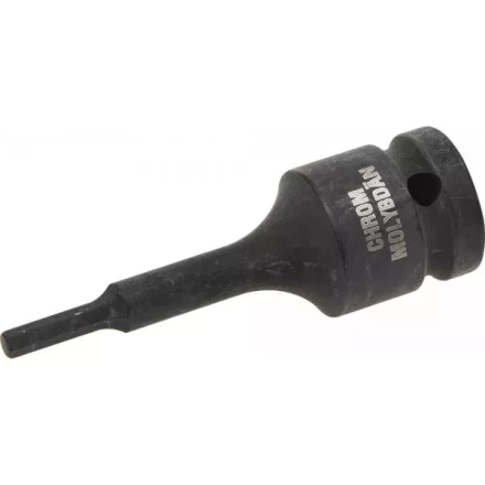 Торцовая головка KRAFTOOL "INDUSTRIE QUALITAT" ударная (1/2"), HEX, Cr-Mo, фосфатированная, H4 27950-04 купить в Надыме