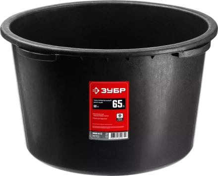 Кадка ЗУБР "ЭКСПЕРТ" строительная пластмассовая, 60л 06095-65_z03 купить в Надыме