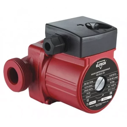 Насос циркуляционный для отопления НЦ 2513/4Э ELITECH купить в Надыме