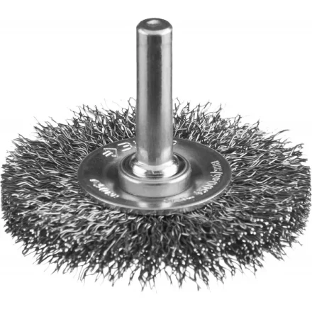 ЗУБР "ПРОФЕССИОНАЛ". Щетка дисковая для дрели, витая стальная проволока 0,3мм, 50мм 35198-050_z02 купить в Надыме