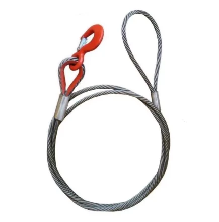 Буксир канатный TOR БТК 24,0 т 10,0 м опрессовка (петля-петля) канат 22,5 мм 1045566 купить в Надыме