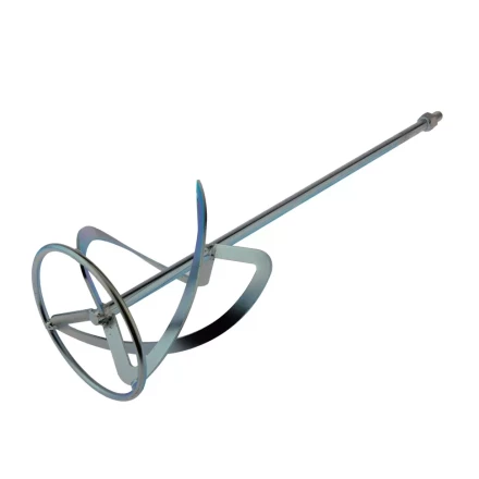 Насадка для миксера, для легких растворов Сибртех, 160 х 590 мм, оцинкованная, хвостовик резьба М14, 848997 купить в Надыме