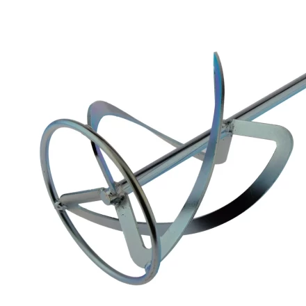 Насадка для миксера, для легких растворов Сибртех, 160 х 590 мм, оцинкованная, хвостовик резьба М14, 848997 купить в Надыме