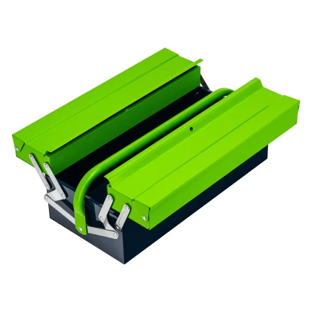 Ящик для инструмента Сибртех 90750, 430 х 200 х 160 мм, три секции, металлический купить в Надыме