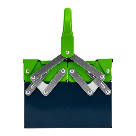 Ящик для инструмента Сибртех 90750, 430 х 200 х 160 мм, три секции, металлический купить в Надыме