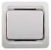 Выключатель СВЕТОЗАР "ГАММА" одноклавишный, без подсветки, цвет белый, 10А/~250В SV-54130-W купить в Надыме