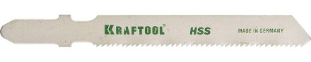 Полотна KRAFTOOL, T118A, для эл/лобзика, HSS, по металлу (1,5-2мм), EU-хвост., шаг 1,2мм, 55мм, 5шт 159551-1.2-S5 купить в Надыме