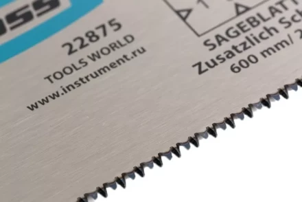 Пильное полотно для прецизионного стусла "PIRANHA" 600 мм каленый зуб 17 TPI GROSS 22875 купить в Надыме