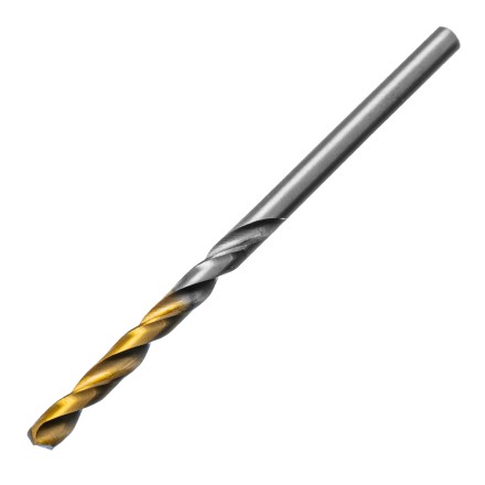 Сверло спиральное по металлу 3,5 x 70 мм, Р6М5, Golden Tip , 2шт. Denzel 718227 купить в Надыме