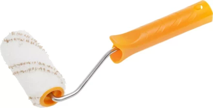 Валик миди "МИКРОВОЛОКНО" малярный в сборе, ворс 9 мм, бюгель 6 мм, 30x100мм, STAYER Master 0343-10 купить в Надыме