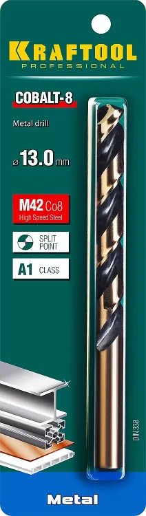 Сверло по металлу HSS-Co 29656-13 купить в Надыме