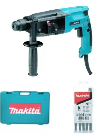 Перфоратор Makita HR2450X8 (НАБОР БУРОВ ИЗ 5 шт. В ПОДАРОК) купить в Надыме