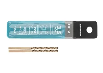 Сверло спиральное по металлу, 3,5 мм, HSS-Co, 2шт  GROSS 72309 купить в Надыме