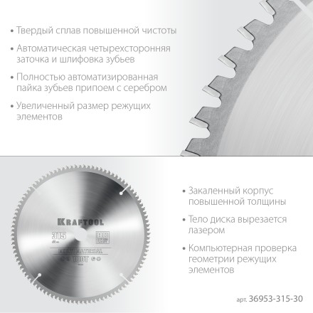 Диск пильный Multi Material, повышенный ресурс 36953-315-30 купить в Надыме