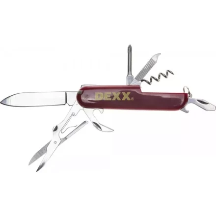 Нож DEXX складной многофункциональный, пластиковая рукоятка, 10 функций 47645 купить в Надыме