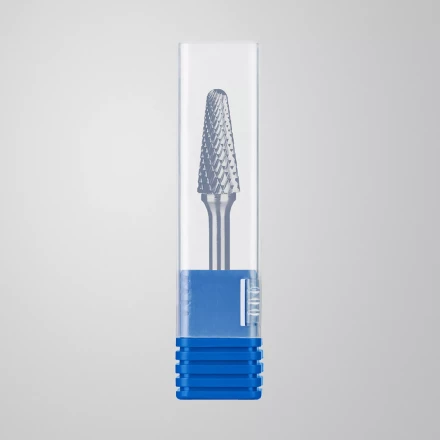 Зубр Твердосплавная борфреза L - конус с закругленным углом 28°, 12 х 28 мм, радиус 3.0 мм (28810-12-28) купить в Надыме