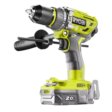 Ryobi Бесщеточная ударная дрель шуруповерт R18PD7-220B 5133004295 купить в Надыме
