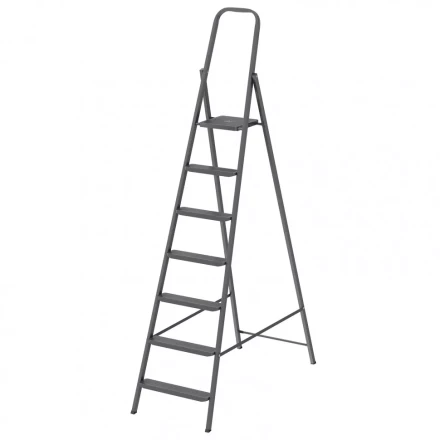 Стремянка 7 ступени компактная стальная Россия Сибртех 97947 купить в Надыме