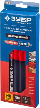Карандаш разметочный двухцветный серия ПРОФЕССИОНАЛ купить в Надыме