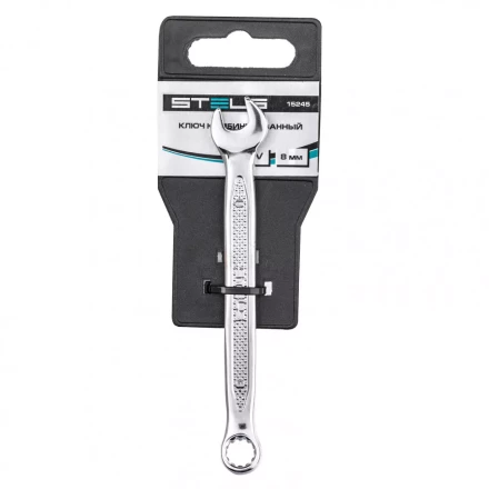 Ключ комбинированный 8 мм CrV антислип Stels 15245 купить в Надыме