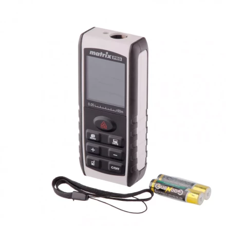 Лазерный дальномер Matrix LD-60 с электронным угломером 38016 купить в Надыме