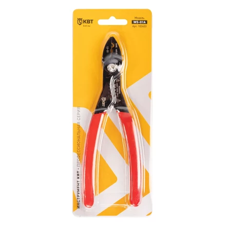 Многофункциональный стриппер КВТ WS-01A для снятия изоляции с проводов 0.5–4.0 мм (102403) купить в Надыме