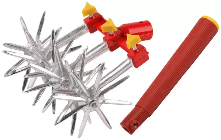 Набор GRINDA садовый: культиватор 6-звездочный, ручка пластмассовая 8-421888 купить в Надыме