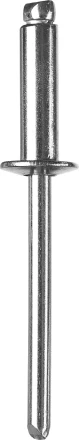 Заклепки ЗУБР из нержавеющей стали, 4,8x14мм, 500шт 31315-48-14 купить в Надыме
