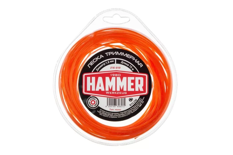Леска для триммеров HAMMER 216-819 купить в Надыме