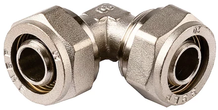 Уголок ЗУБР соединительный, цанга-цанга, 20х20х2,0, никель 51408-20 купить в Надыме