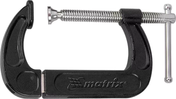 Струбцина G-образная, многоразмерная, поступенчатая регулировка, 2"-3" MATRIX PROFESSIONAL 20610 купить в Надыме