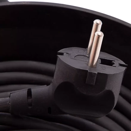 Удлинитель силовой 50 м, 16А, тип УХ10, ПВС, на кабельной катушке, 4 розетки без заземления Сибртех 95865 купить в Надыме