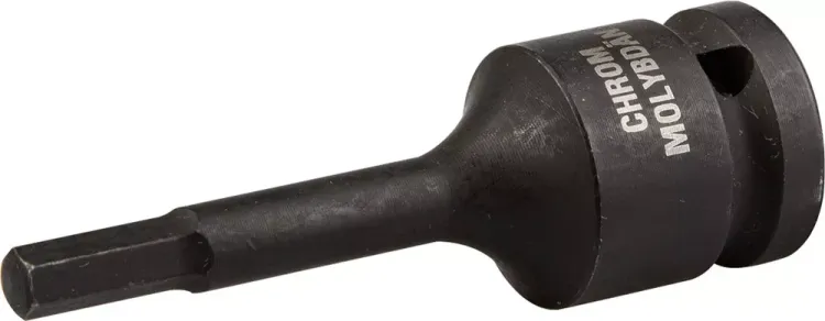 Торцовая головка KRAFTOOL "INDUSTRIE QUALITAT" ударная (1/2"), HEX, Cr-Mo, фосфатированная, H7 27950-07 купить в Надыме