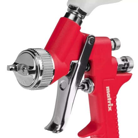 Краскораспылитель HP пневмат. с верхним бачком V= 0,6 л, сопло диаметром 1.7 мм// Matrix 57321 купить в Надыме