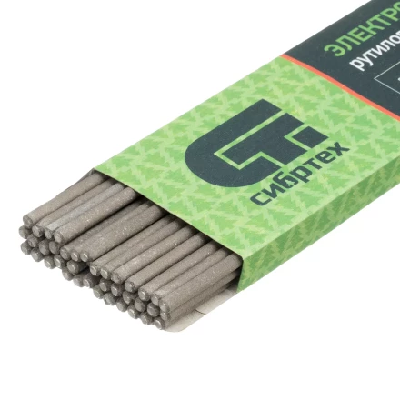 Электроды АНО-21, диам. 3 мм, 1 кг., рутиловое покрытие Сибртех 97535 купить в Надыме