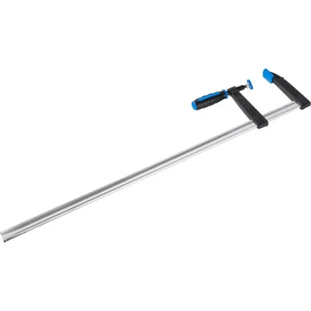 Струбцина ЗУБР "ПРОФЕССИОНАЛ", тип "F", двухкомпонентная ручка, стальная закаленная рейка, 120х800мм 32155-120-800 купить в Надыме