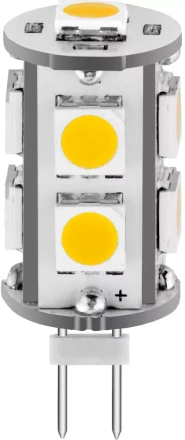 Лампа СВЕТОЗАР светодиодная "LED technology", теплый белый свет (3000К), 12В, 1,8Вт (10) 44590-10 купить в Надыме